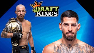 UFC 298 Betting Card Predictions and DraftKings Picks