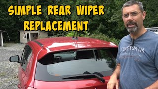 Mirage Rear Wiper Replacement.