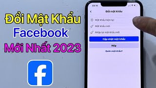 Cách đổi mật khẩu Facebook