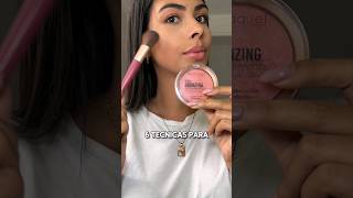 tecnicas aplicar rubor #rubor #blush #shortsmakeup #viralmakeup #shorts #maquillaje #makeuptutorial