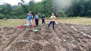 Turning the Soil and Sowing Seeds: A Joyful Day in the Garden