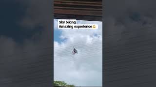 sky biking 🚵‍♂️🚵‍♂️ #shorts #adventure #youtubeshorts