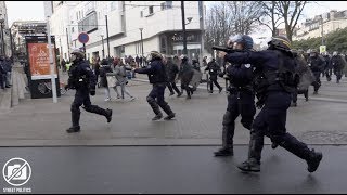 Nantes : Manifestation des Gilets Jaunes et antiracistes - 19 Janvier 2019