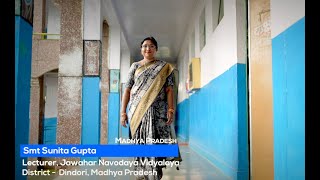 Sunita Gupta, Jawahar Navodaya Vidyalaya, Dhamangawn, Dindori, Madhya Pradesh - 481879