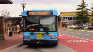 Montgomery County Transit Ride On 2017 Gillig Low Floor Advantage CNG #4083C on Route 100