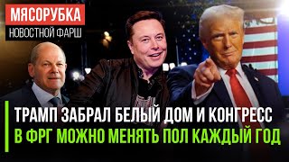 Трамп отнял у демократов всю власть || Немцы могут менять пол ежегодно | Маск вошёл в команду Трампа