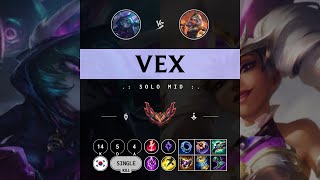 Vex Mid vs Qiyana - KR Grandmaster Patch 14.11