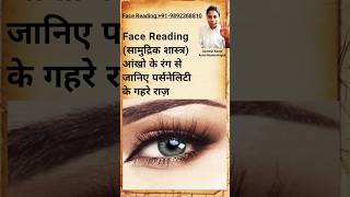 Face Reading: Gray Eyes | भूरी आंखो का राज़ (सामुद्रिक शास्त्र) #shorts #viralvideo #trending