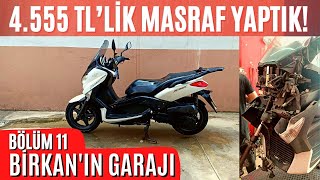 Birkan'ın Garajı-Bölüm 11-Yamaha X-Max 250'e bakım yapıldı! @jdmspiritturkey desteğiyle...