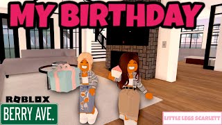 💗 My Birthday 💗 | Berry Avenue 🏠 Roleplay | Voice RP | Live Play