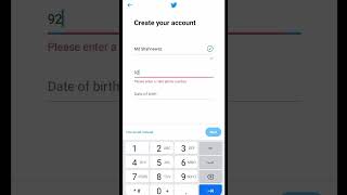 How to fix invalid mobile number problem | twitter mobile number problem kaise fix kare #shorts