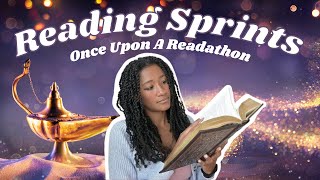 LIVE READING SPRINTS ~Once Upon A Readathon~ Team Djinn