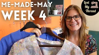 What I Sewed and Wore for the Fourth Week of Me-Made-May 2022