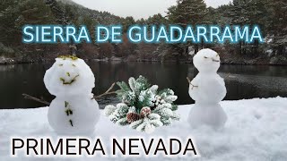 😍☃️❄️🏔️PRIMERA NEVADA EN SIERRA DE GUADARRAMA.