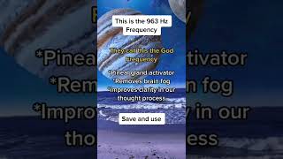 Self Healing 963 Hz Frequency