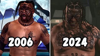 Evolution of Umaga  2006 -2024 - WWE Games