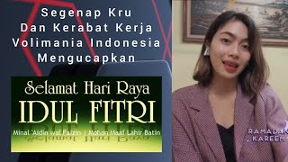 Selamat hari Lebaran Minal Aidin wal Faidzin Mohon Maaf Lahir dan Batin 🙏🙏🙏