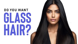 Get Silky, Frizz Free GLASS HAIR In One Day!