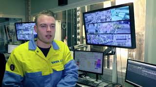 Justin, procesoperator bij Tata Steel