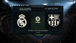 FIFA 23 - Real Madrid vs Barcelona | At Estadia Santiago Bernabéu | Full Match