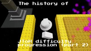 The history of JToH difficulty progression (part 2) #jtoh #roblox #obby