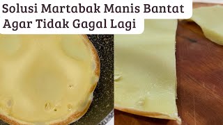 Penyebab dan Solusi Martabak Manis Bantat | Pemula Wajib Tahu !!!