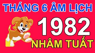 Tử Vi Tuổi Nhâm Tuất 1982 Trong tháng 6 năm 2024 âm lịch Giáp Thìn | Triệu Phú Tử Vi