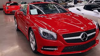 Showroom full with Sports Cars - Sedans, Sport cars SUV's en Cabriolets