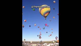 Balloons at dawn. #shorts #hotairballoon #albuquerque #hotairballoonfestival