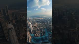 Burj Khalifa view from the top #shorts