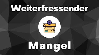 Weiterfressender Mangel (Weiterfresserschaden) - § 823 I BGB