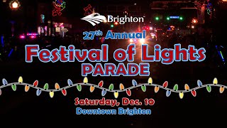 27th Annual Festival of Lights Parade