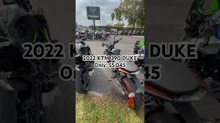 2022 KTM 390 Duke only $5,045 at https://www.TampaTriumph.com