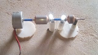 dc motor free electric generator made home