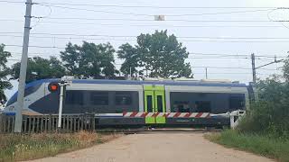 Passaggio a Livello Albaredo Via delle Vallie pt2 / Railway Crossing / Railroad crossing