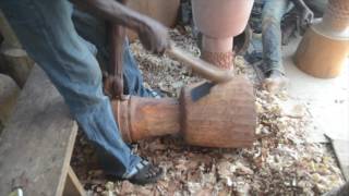 M'bemba Bangoura Plays Wula Drum #4774