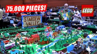 Huge LEGO Stardew Valley with 75,000 Pieces!