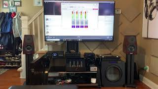 Silverline SR-17 Supreme speakers powered with PrimaLuna HP