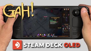 Gah! | Steam Deck Oled Gameplay | Steam OS | Indie Roguelike Dungeon Crawler