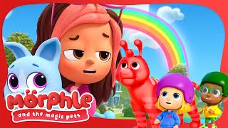 Colorful Rainbow In The Sky | Morphle and the Magic Pets | Available on Disney+ and Disney Jr