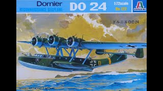 Italeri Dornier Do 24 1/72 VIDEO BUILD