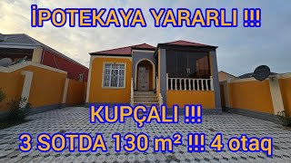 İpotekaya yararlı 4 otaqlı həyət evi !!! 98000 azn 0552047605 #emlak #besthome #ev #heyetevleri