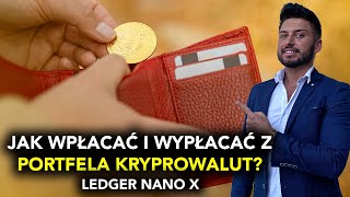 Jak wpłacać i wypłacać środki z PORTFELA KRYPTOWALUT? Ledger nano X