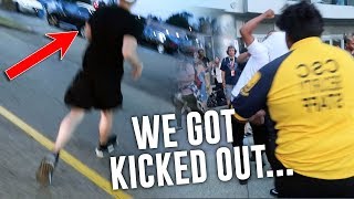 WE GOT KICKED OUT OF VIDCON!