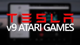 Tesla v9 Software Update - Model 3 TeslAtari Games