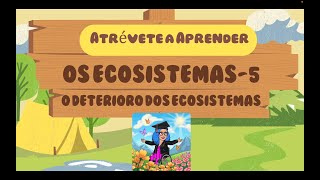 OS ECOSISTEMAS 5-  QUE DANOS PROVOACAMOS NOS ECOSISTEMAS