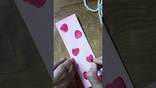 DIY bookmarks- strawberry bookmark🍓. My Magic Art and Crafts. #Shorts.