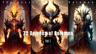 [Mythology][Demon Sigil] 72 Demons of Solomon - Part 1