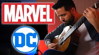 "Marvel is better than DC" but on guitar