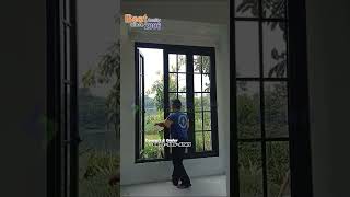 Jendela Lipat | Folding Windows #cisauk #lipat #foldingdoor #blackwindow #hitam